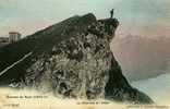 SUISSE .  ROCHERS DE NAYE ( 2045 M ) LE SOMMET ET L´HOTEL - Roche