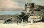 SUISSE .  CHATEAU DE NYON . ( CT . DE VAUD ) DATE DU XIV E SIECLE . A 5 TOURS ET DES MURS DE 3 M D' EPAISSEUR . - Nyon