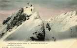 SUISSE . FLIEGENSPITZ ST-GALL (1707) M . RAMIFICATION DU MASSIF DES CHURFIRSTEN ,VUE D'HIVER . - Saint-Gall