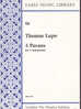 Thomas Lupo : 3 Pavanes Pour 3 Instruments - Altri & Non Classificati