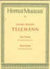 Telemann : 3 Duos Pour Instruments Mélodiques - Other & Unclassified