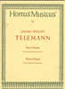 Telemann : 3 Duos Pour Instruments Mélodiques - Sonstige & Ohne Zuordnung