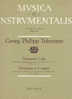 Telemann : Sonate En Trio En Ut Majeur Pour Flûte à Bec, Viole De Gambe Et B.c. - Autres & Non Classés