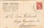 6748. Postal SITGES (Barcelona) 1905 A Barcelona - Briefe U. Dokumente