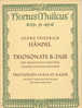 Haendel : Sonate En Trio En Si Majeur Pour Hautbois Et Violon (ou 2 Violons) Et B.c. - Altri & Non Classificati