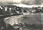 Treboul -douarnenez -  La Plage Et Les Hotel Voyagee 1957 - Tréboul