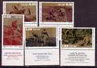 K0082 - ISRAEL Yv N°625/29 ** AVEC TAB PIONNIERS - Unused Stamps (with Tabs)