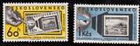 Tchécoslovaquie 1960 N° Y.T. :   1092 Et 1093* - Unused Stamps