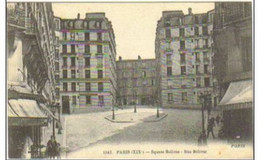 PARIS   Square BOLIVAR Rue BOLIVAR - District 19