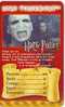 CARTE SUPER TOP TRUMP LORD VOLDEMORE Provenant Du Film En DVD - Harry Potter