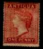 ANTIGUA   Scott   #  3*   F-VF MINT Hinged (Part Gum) - 1858-1960 Crown Colony