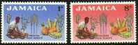 JAMAICA - 1963 Freedom From Hunger. Scott 201-2. - Jamaique (1962-...)