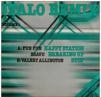 * 12" * ITALO REMIX Vol.1 - FUN FUN / ESAVU / VALERY ALLINGTON - 45 Rpm - Maxi-Singles