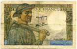 Billets - 10 FRANCS MINEUR (H 09/01/1947 H), H 134 - 96508 - 10 F 1941-1949 ''Mineur''