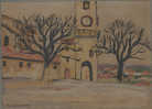 Place De Village - Gouaches