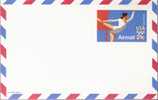 US Scott UXC18, 21-cent Air Post Card, Olympic Gymnast, Mint - 1961-80