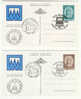 San Marino - Cartoline Postali In Serie Completa Fdc: Centenario Primo Intero Postale - Postwaardestukken