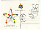 San Marino - Cartolina Postale In Serie Completa Fdc: Congresso Dell'UPU - U.P.U.