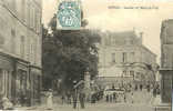 16 - CHARENTE - MANSLE - HOTEL De VILLE - MANEGE - FETE FORAINE - CARTE ANIMEE - Edit. MIGNOT - Mansle