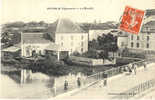 16 - CHARENTE - MANSLE - SUPERBE PLAN Du MOULIN - HOTEL Du COMMERCE TRIOULET - Edit. COMBAUD - Mansle