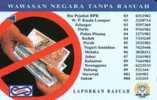 MALASIA  $20   MONEY ON  CARD   BANKNOTE  BANKNOTES READ DESCRIPTION !! - Maleisië