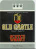 ETIQUETTE     OLD  GASTLE   SCOTCH  WHISKY - Whisky