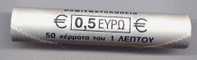 ** ROULEAU  50 X 1 CENT GRECE 2003 NEUF D ORIGINE ** - Griechenland