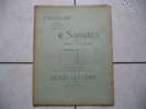 "Sonate En Sol Majeur" De J.M. Leclair, Pour 1er Et 2e Violon, 12 Pages, (35 Cm Sur 27 Cm) - Sonstige & Ohne Zuordnung