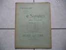 "Sonate En Sol Majeur" De J.M. Leclair, Pour 1er Et 2e Violon, 12 Pages, (35 Cm Sur 27 Cm) - Other & Unclassified