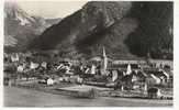 Cpsm Noir Et Blanc THORENS GLIERES Au Fond Le Plateau Des Glières Et La Vallée D'usillon - Thorens-Glières