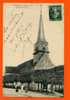 TILLIERES SUR AVRE EGLISE 1909 CARTE EN BON ETAT - Tillières-sur-Avre