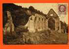 BEAUMONT LE ROGER  RUINES DE L ABBAYE 1942 CARTE EN BON ETAT - Beaumont-le-Roger