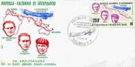 NOUVELLE CALEDONIE  FIST DAY COVER  ENVELOPPE PREMIER JOUR  CINQUANTENAIRE DU 1ER RAID AERIEN PARIS NOUMEA - Other & Unclassified