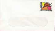 US Scott U585, 13-cent Small Window Envelope, Energy Development, Mint - 1961-80