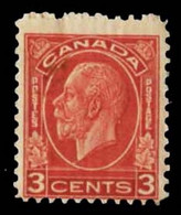 Canada (Scott No. 197 - George V - Medaillon) [*] B / F - Neufs