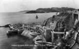 Inside Bathing Pool And Drake's Island, Plymouth - Posted 1962 - Plymouth