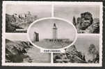 CPSM  22  CAP FREHEL  Vues  Le Nouveau Phare  Artaud  Le Fort De La Latte  Petite Et Grande Fauconnière - Cap Frehel