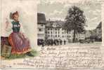 ST GALLEN -St Gallerin -Gallusplatz 1904 - San Galo