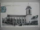 Carte Postale CPA 94 ARCUEIL CACHAN L'EGLISE PLACE DU MARCHE Belle Annimation - Arcueil