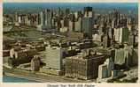 Chicago 's Near North Side Skyline  -  Used 1960    - Aerial View Furniture Mart , Veteran's Hospital , Holiday Inn ... - Chicago