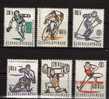 Tchécoslovaquie 1963 N° Y.T. :   1251 à 1256* - Unused Stamps