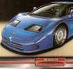 BUGATTI EB 110 (Italie 1991) / Voitures De Sport / FICHE "Atlas" Voir Description/[lot B] - Altri & Non Classificati