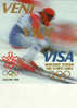 Austria - Maxixards "VISA" Con Due Ann. Figurati Al Retro E 5 Autografi Atleti AustriciCalgary 1988 - Invierno 1988: Calgary