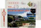 China 2000 Mt.Lizhishan Plaza Hotel Advertising Postal Stationery Card - Settore Alberghiero & Ristorazione