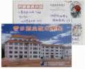 Basketball Courts,China 2000 Yingkou Vocational & Technical College Advertising Postal Stationery Card - Basket-ball