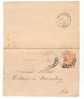 France Entier Postal Yvert No. 117-CL1 Carte Lettre Type Mouchon  RARETE: Daté 210 - Tarjetas Cartas