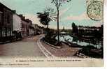 OUZOUERS  ROUTE DE BRIARE  VUE SUR LE CANAL 1906 - Ouzouer Sur Loire