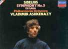 Sibelius : Symphonie N°5. En Saga. Philharmonia Orchestra, Dir. Vladimir Ashkenazy. - Klassiekers