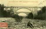 66 .  CERET .  VIADUC DU CHEMIN DE FER ET LE PONT DU DIABLE . - Ceret