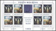 MOLDAVIE - MOLDOVA : 29-12-1993 (**) Sheetlet  : Europa '93 - 1993